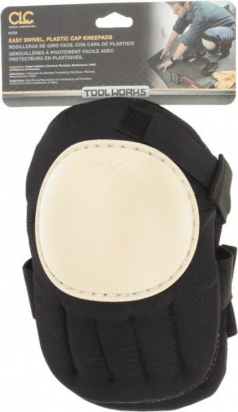 CLC V230 Knee Pad 2 Strap, Plastic Cap, Hook & Loop Closure, Universal