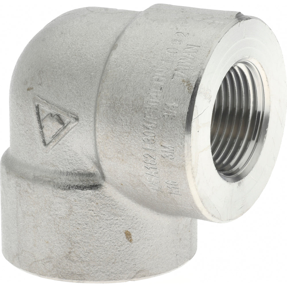 Merit Brass 3401D-12 Pipe 90 deg Elbow 3/4", 304 & 304L Stainless Steel