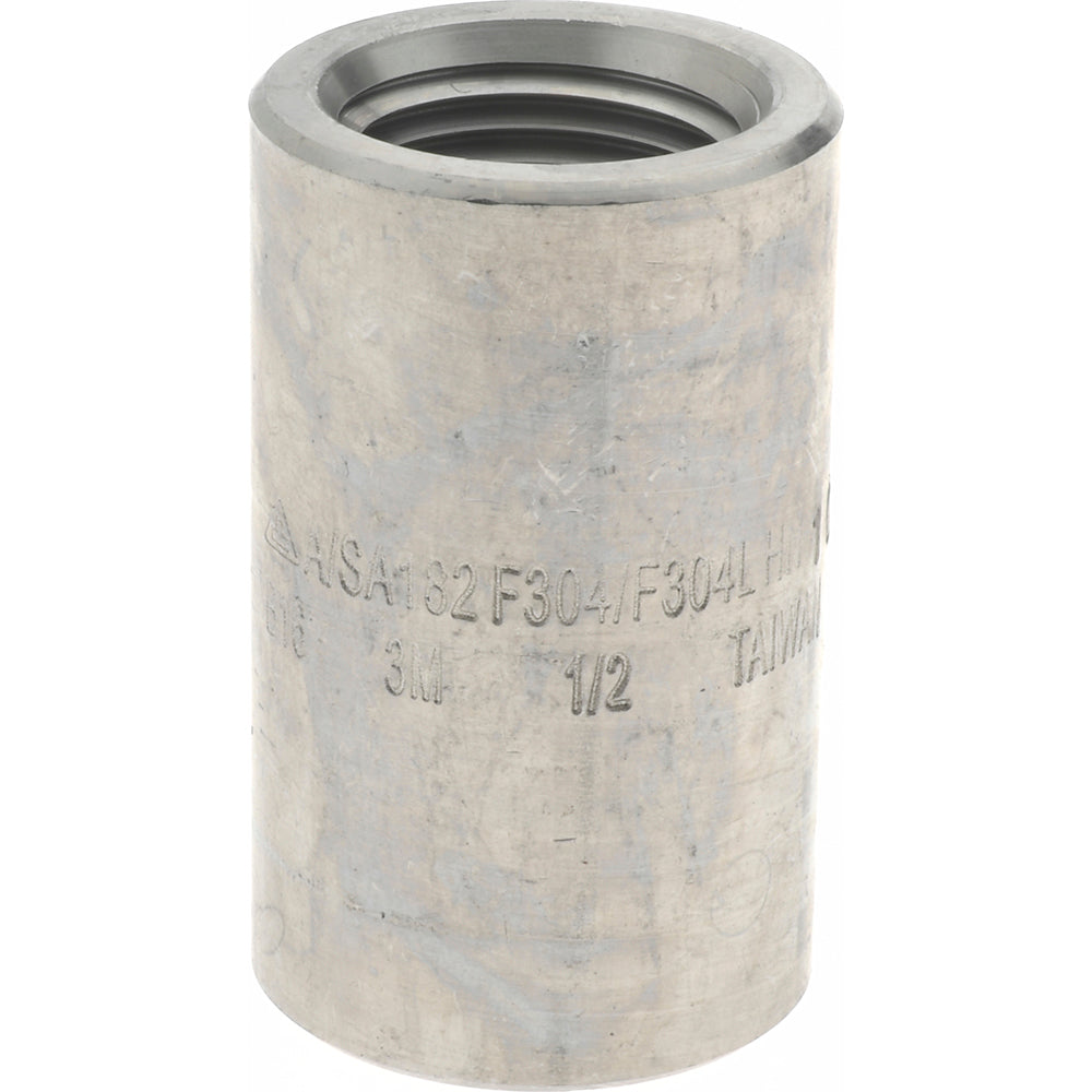 Merit Brass 3411D-08 Pipe Coupling 1/2", 304 & 304L Stainless Steel