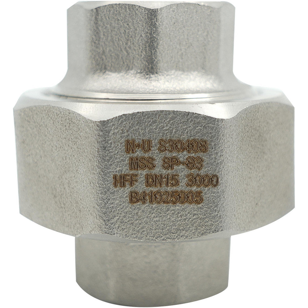 Value Collection LDHFF 25-NPT-3000 Pipe Union 1" Fitting, 304 & 304L Stainless Steel