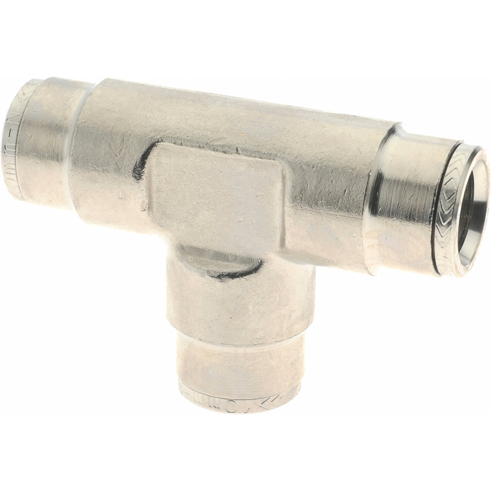 Norgren 100601000 Push-To-Connect Tube to Tube Tube Fitting Tee Connector, Tee
