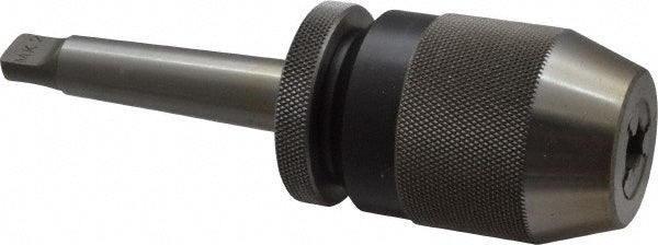 Albrecht 73010 Drill Chuck 1/32 to 1/2" Capacity, Integral Shank Mount, 2MT