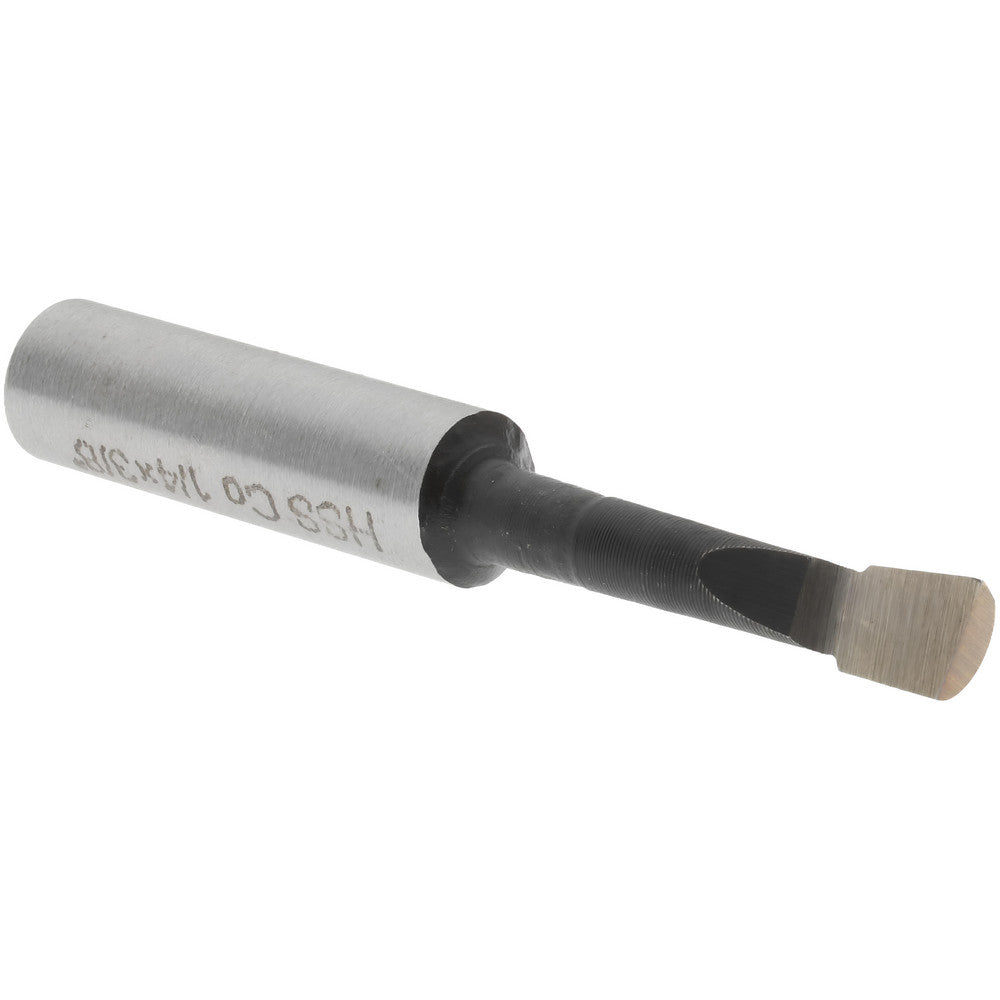 Value Collection 375-5020 Boring Bar 1-1/4" Max Depth, Right Hand, 3/8" Shank Dia, M35 Cobalt