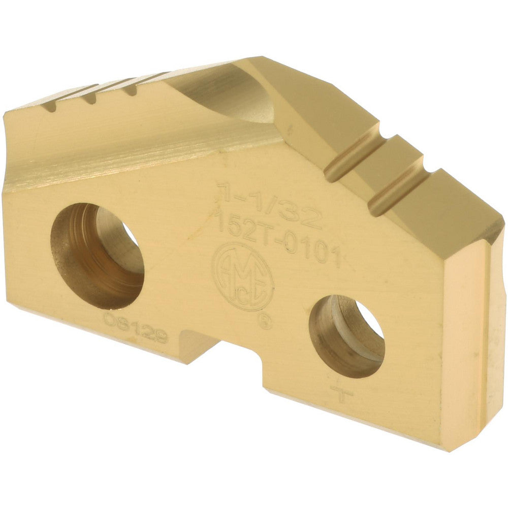 Allied Machine and Engineering 152T-0101 Spade Drill Insert 1-1/32" Dia, Seat Size 2, Cobalt, 132 deg Point