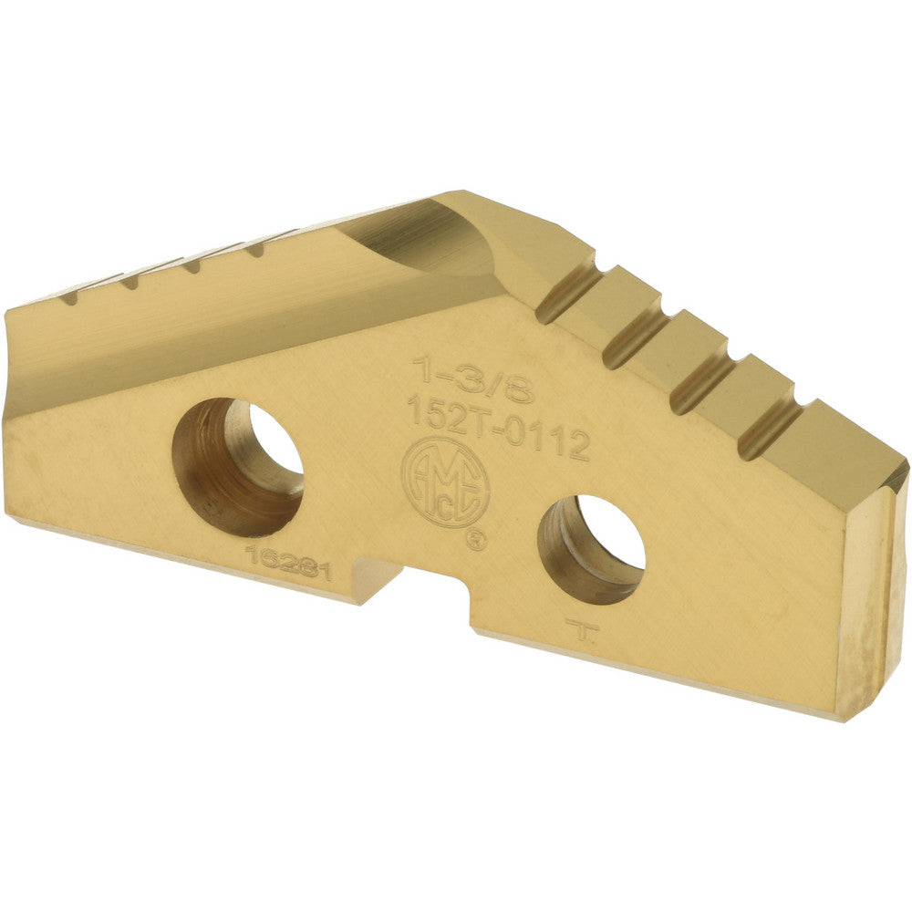 Allied Machine and Engineering 152T-0112 Spade Drill Insert 1-3/8" Dia, Seat Size 2, Cobalt, 132 deg Point