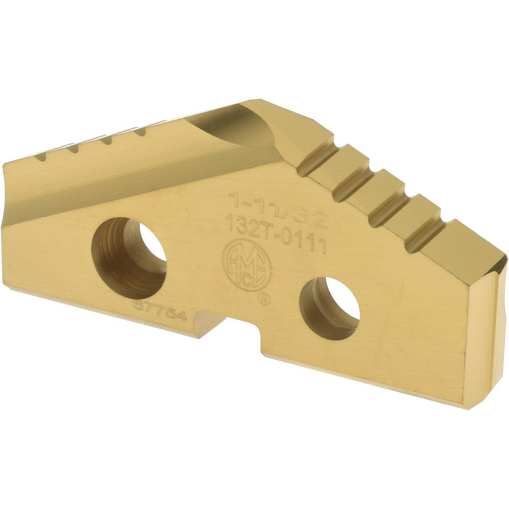 Allied Machine and Engineering 132T-0111 Spade Drill Insert 1-11/32" Dia, Seat Size 2, High Speed Steel, 132 deg Point