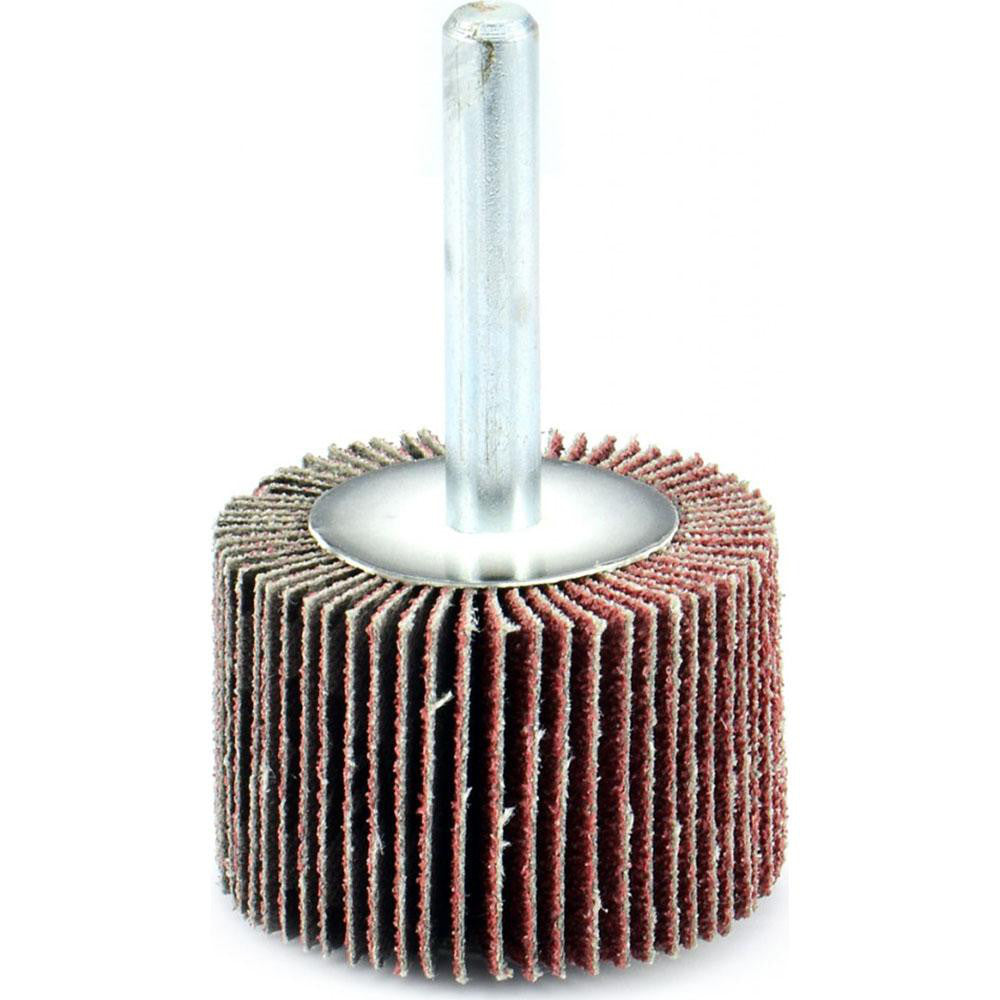 ARC Abrasives 11338 Mounted Flap Wheel 2-1/2" Dia, 1" Face Width, 60 Grit, Aluminum Oxide