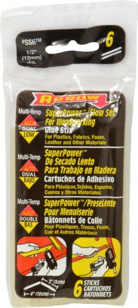 Arrow SS6 Hot Melt Glue Stick 4" Long