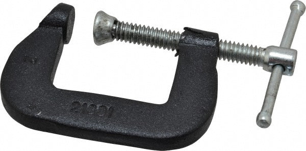 Wilton 21301 C-Clamp 1" Max Opening, 1" Throat Depth, Forged Steel