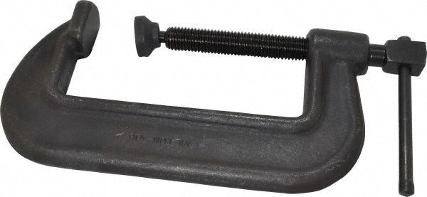 Wilton 14156 C-Clamp 6" Max Opening, 2-1/2" Throat Depth, Forged Steel