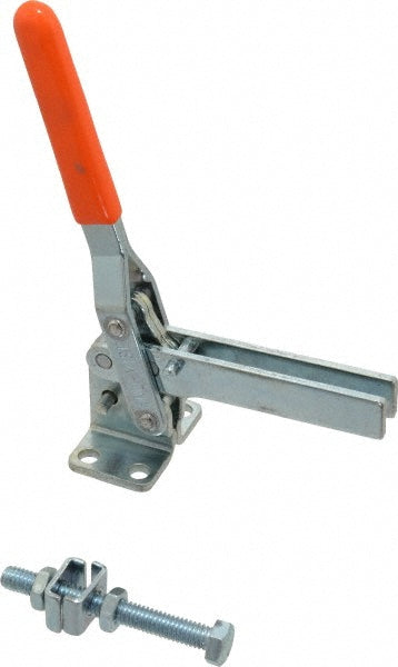 Lapeer V-200 Manual Hold-Down Toggle Clamp Vertical, 200 lb Capacity, U-Bar, Flanged Base