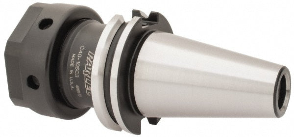 Parlec C40-10SC3 Collet Chuck 0.031 to 1" Capacity, Single Angle Collet, Taper Shank