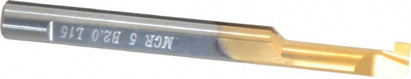 Carmex MGR5B2.0L15 Grooving Tool Right Hand, 4.00 mm Shank Dia, 1.50 mm Groove Width