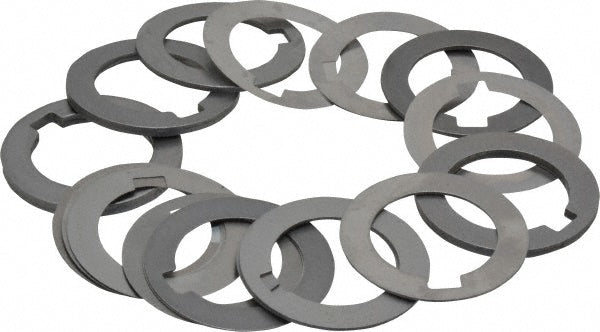 Precision Brand Products 24220 1 Inch Inside Diameter, 1-1/2 Inch Outside Diameter, 1/4 Inch Keyway Width, Steel Machine Tool Arbor Spacer Set