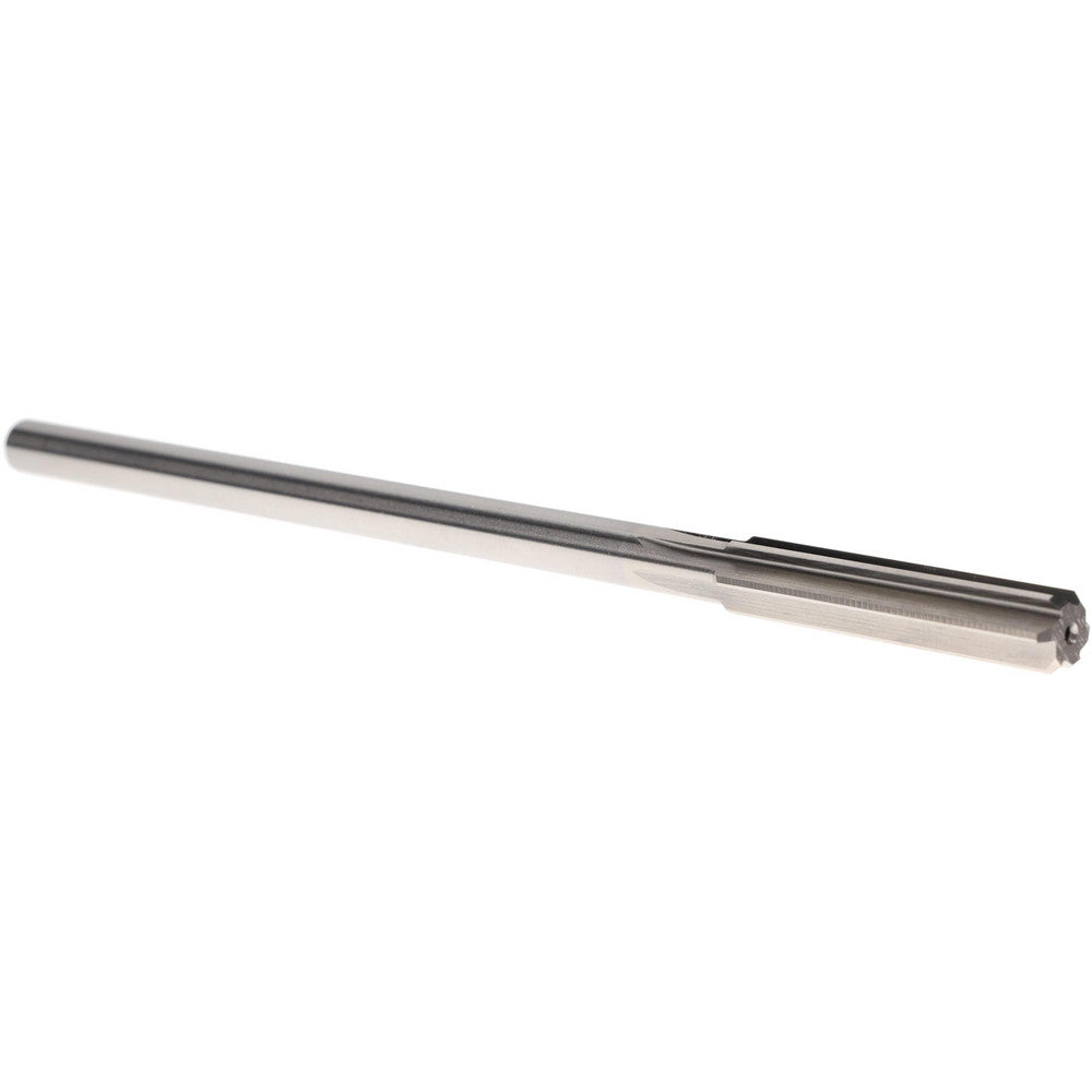 Yankee Corp. 433-0.3735 Chucking Reamer 0.3735" Dia, 7" OAL, 1-3/4" Flute Length, Straight Flute, Straight-Cylindrical Shank, HSS
