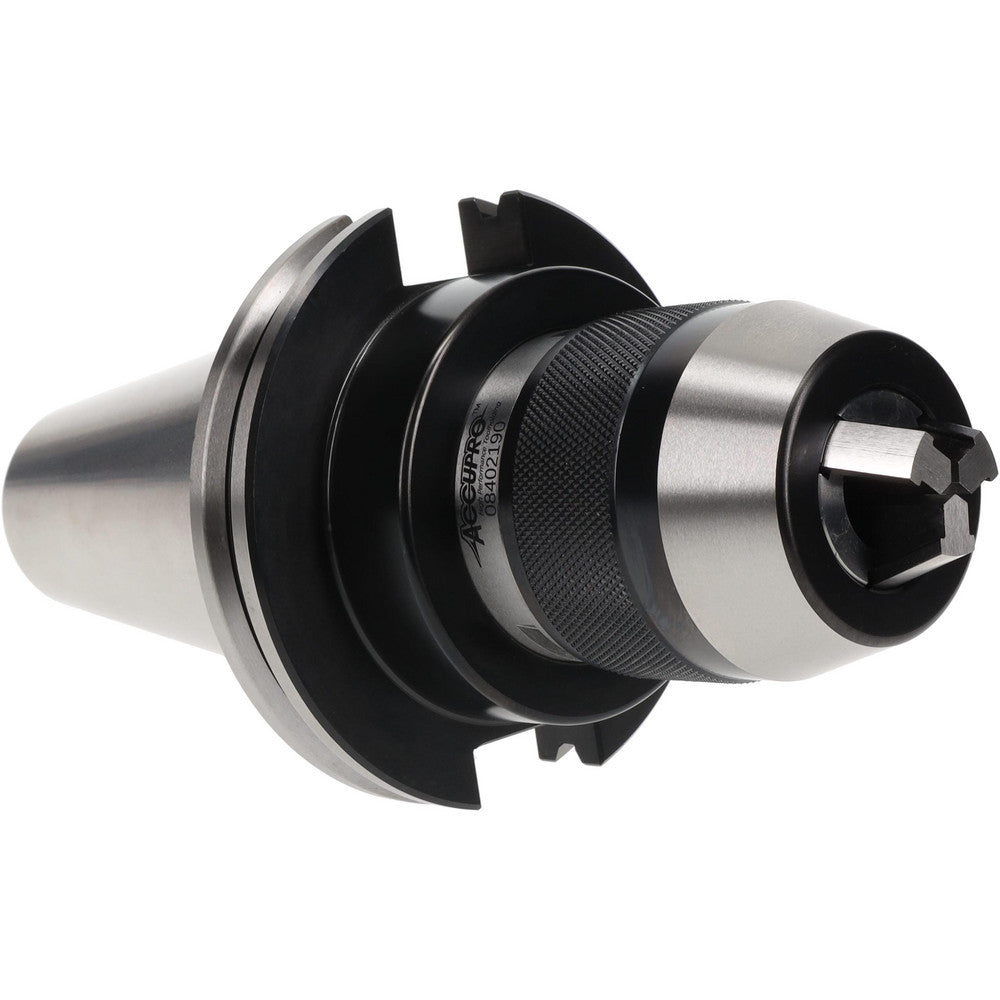 Accupro NP01650400MSC Drill Chuck 1/8 to 5/8" Capacity, Integral Shank Mount, CAT50