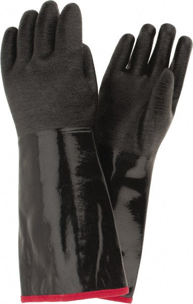 PIP 57-8653R/L Chemical Resistant Gloves ChemGrip™ Chemgrip, Size Large, Neoprene-Coated, Neoprene, Supported