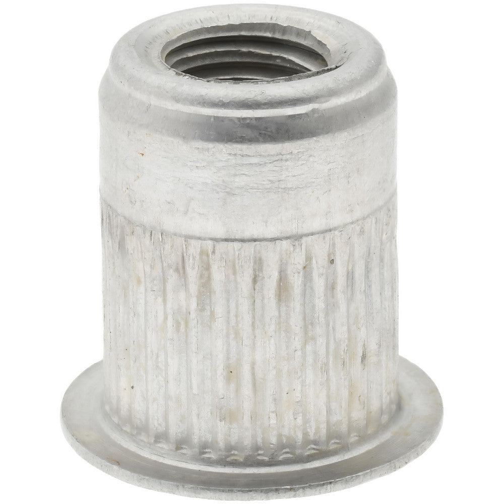 AVK ALA1-8125-3.8 M8x1.25, 13.46mm Insert Diam, 17.53mm OAL, Knurled Body Open End Threaded Insert
