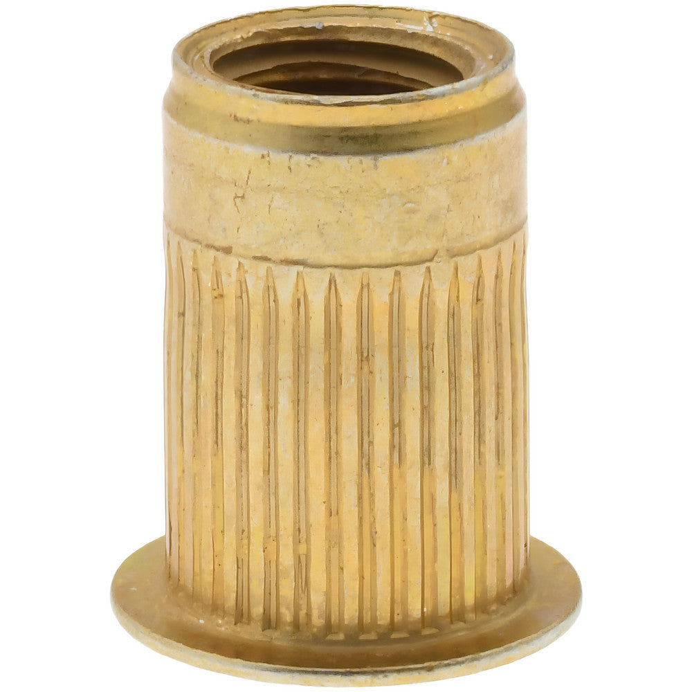 AVK ALS4T-1015-3.8 M10x1.50, 13.46mm Insert Diam, 17.53mm OAL, Knurled Body Open End Threaded Insert