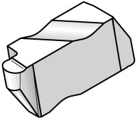 Kennametal 1114272 Grooving Insert NRP3094L KC730, Carbide