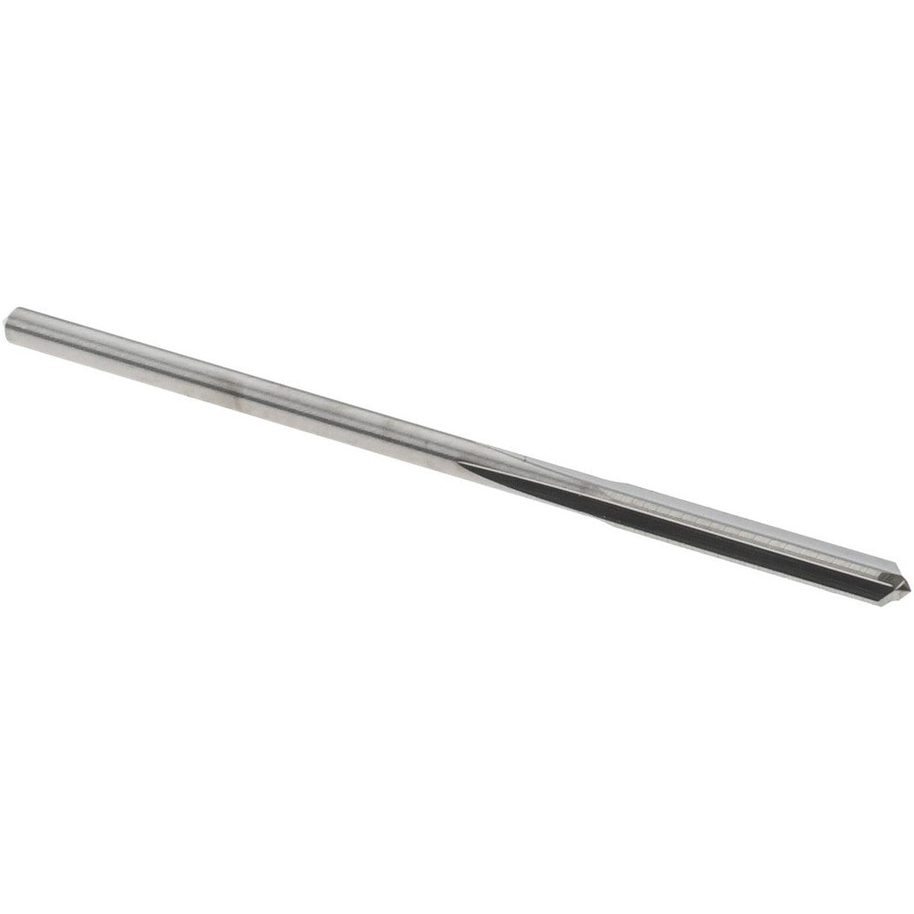 M.A. Ford 27206400 Chucking Reamer 0.0640" Dia, 1-1/2" OAL, 3/8" Flute Length, Straight Flute, Straight-Cylindrical Shank, Solid Carbide