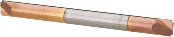 Accupro 08480766 Corner Rounding End Mill 0.01 mm Radius, 1/8" Dia, 2 Flutes, Solid Carbide