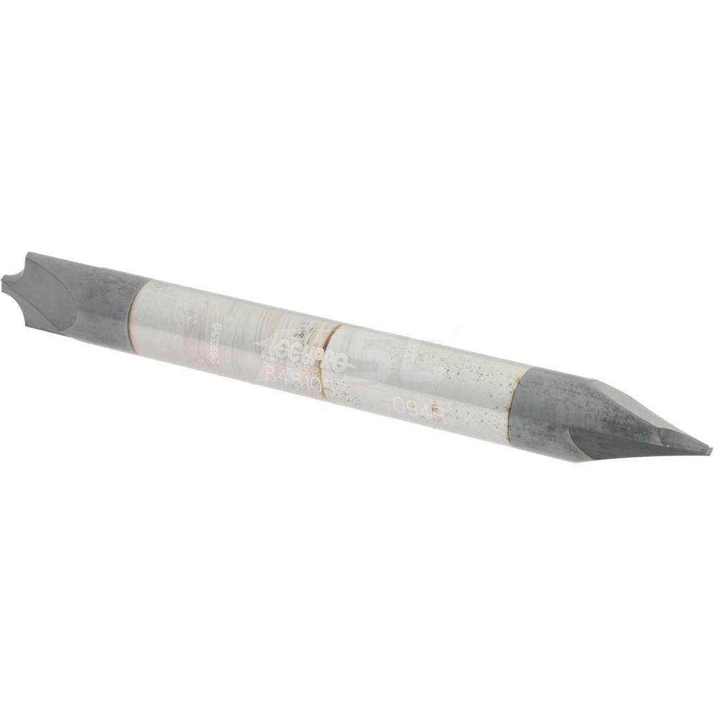 Accupro 08481053 Corner Rounding End Mill 0.09 mm Radius, 1/4" Dia, 2 Flutes, Solid Carbide