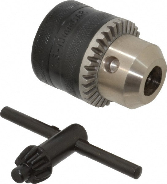Jacobs 30598 Drill Chuck 1/2" Capacity, Threaded Mount, 3/8-24