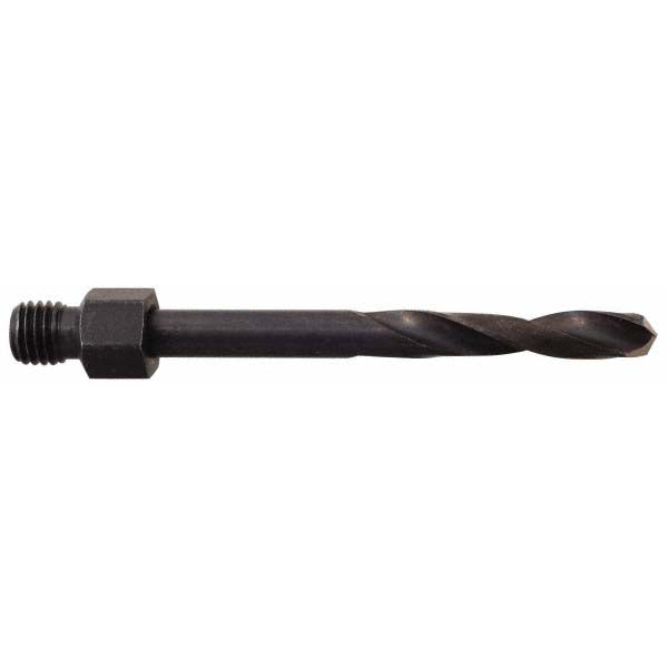 Hertel 953HS27LS-209 Threaded Shank Drill Bit #27, 135 ° Point, 1/4-28 Shank, High Speed Steel