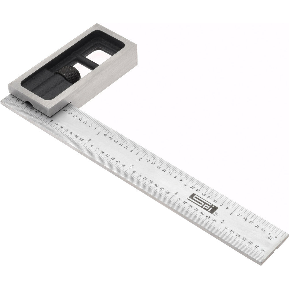 SPI 13-196-1 6 Inch Long, English and Metric Double Square