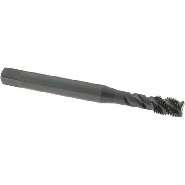 OSG 2231801 Spiral Flute Tap 3/8-24, UNF, 3 Flute, Modified Bottoming Chamfer, 2B Class of Fit, Vanadium High-Speed Steel, Oxide Finish