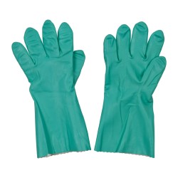 MAPA Professional 34381041 Chemical Resistant Gloves 2X-Large, 11 mil Thick, Nitrile, Supported, Type A Chemical-Resistant