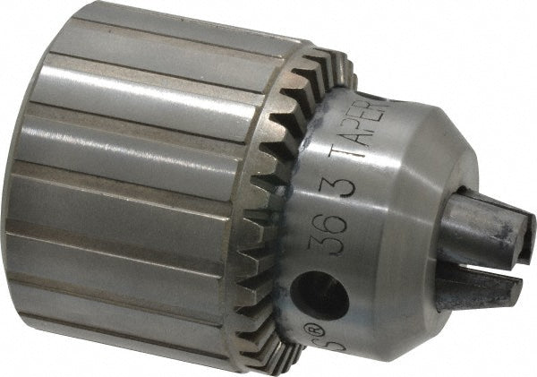 Jacobs JCM6309 Drill Chuck 0.18 to 0.8" Capacity, Tapered Mount, JT3