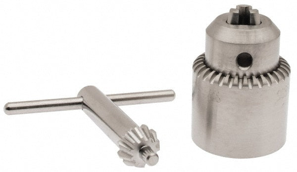 Jacobs JCM6628Z Drill Chuck 1/4" Capacity, Threaded Mount, 3/8-24
