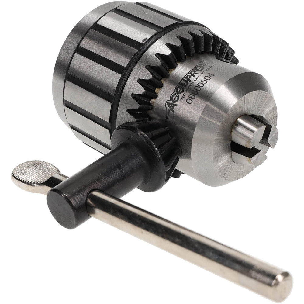 Accupro CBS1616000MSC Drill Chuck 1/16 to 5/8" Capacity, Tapered Mount, JT3