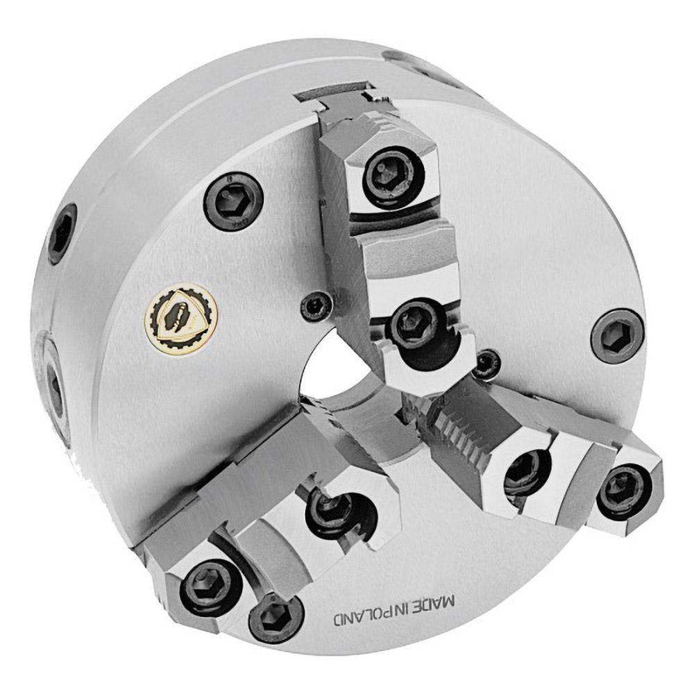 Bison 7-866-1200 Manual Lathe Chuck 12-1/2" Dia, 3 Jaws, Self-Centering