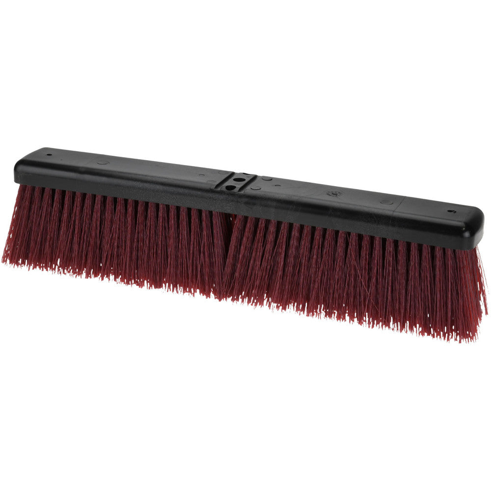Pro-Source SA18-RS Push Broom 18" Wide, Polypropylene Bristle