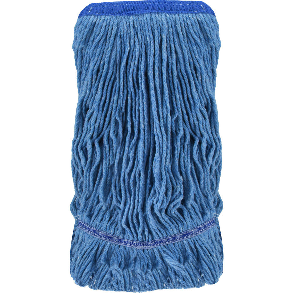 Pro-Source 08625394 Wet Mop Loop Clamp Jaw, Large, Blue Mop, Blended Fiber