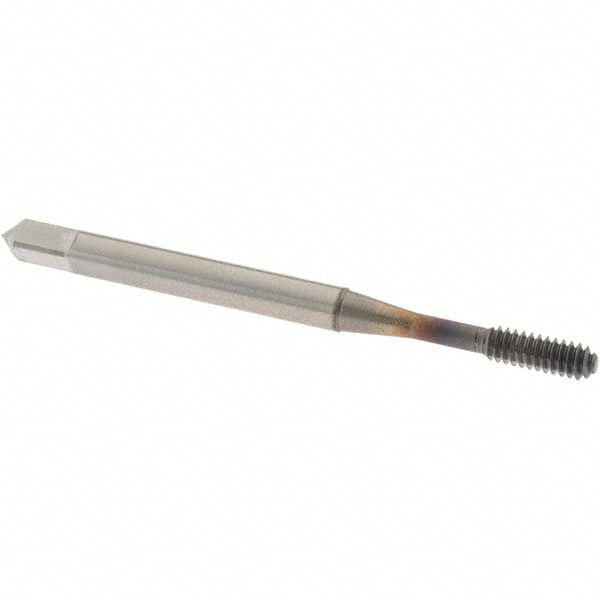 OSG 1400105108 Thread Forming Tap #4-40 UNC, 2B Class of Fit, Bottoming Chamfer, Cobalt, TiCN Finish
