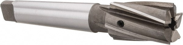 Value Collection GH8781163 1-1/4" Diam, 5 Flutes, Morse Taper Shank, Interchangeable Pilot Counterbore