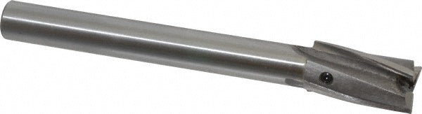 Value Collection GH8815441 11/16" Diam, 1/2" Shank, Diam, 3 Flutes, Straight Shank, Interchangeable Pilot Counterbore