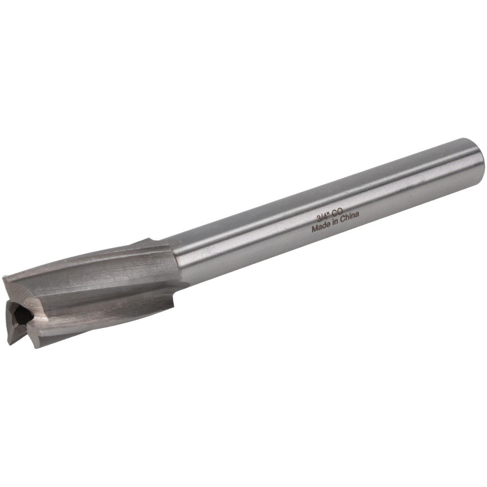 Value Collection GH8815482 3/4" Diam, 1/2" Shank, Diam, 3 Flutes, Straight Shank, Interchangeable Pilot Counterbore