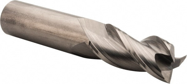 Kennametal 3866280 Square End Mill 3/4'' Dia, 1-5/8'' LOC, 3/4'' Shank Dia, 4'' OAL, 3 Flutes, Solid Carbide