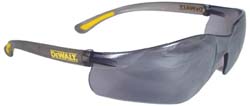 DeWALT DPG52-6D Safety Glass Anti-Fog & Scratch-Resistant, Polycarbonate, Silver Lenses, Frameless, UV Protection