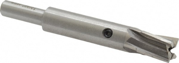 Value Collection GH8840266 13/32" Diam, 1/4" Shank, Diam, 4 Flutes, Straight Shank, Interchangeable Pilot Counterbore