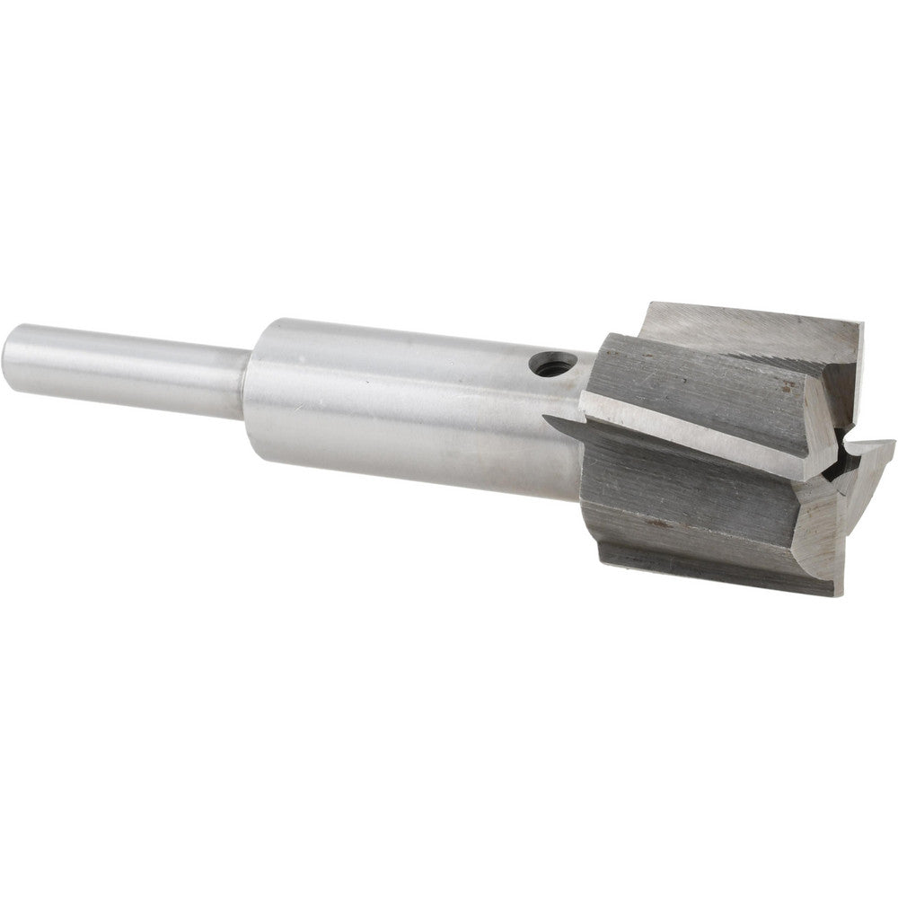 Value Collection GH8840563 7/8" Diam, 1/4" Shank, Diam, 4 Flutes, Straight Shank, Interchangeable Pilot Counterbore