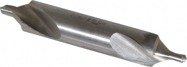 Keo 906-000-254 Combo Drill & Countersink #16, 1/2" Body Dia, 118°, Cobalt