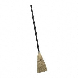 Rubbermaid FG637300BRN 38" OAL Corn Bristle Broom
