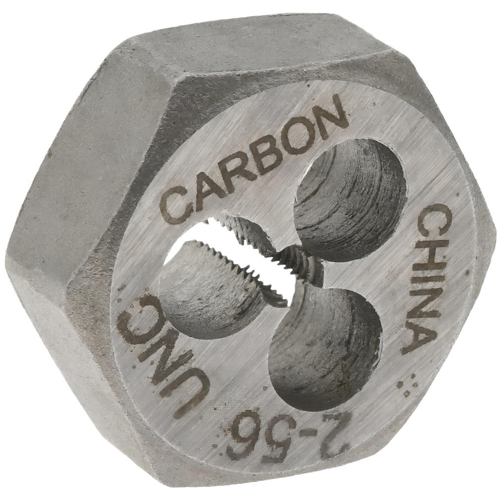 Value Collection 365-0059 Hex Rethreading Die #2-56, Right Hand, Carbon Steel