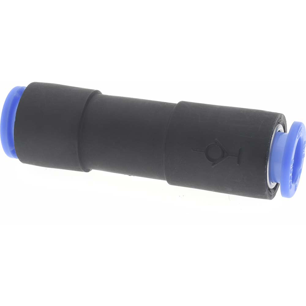 SMC Pneumatics KCH08-00 Push-to-Connect Push-to-Connect Fitting Union, 8.00 mm OD